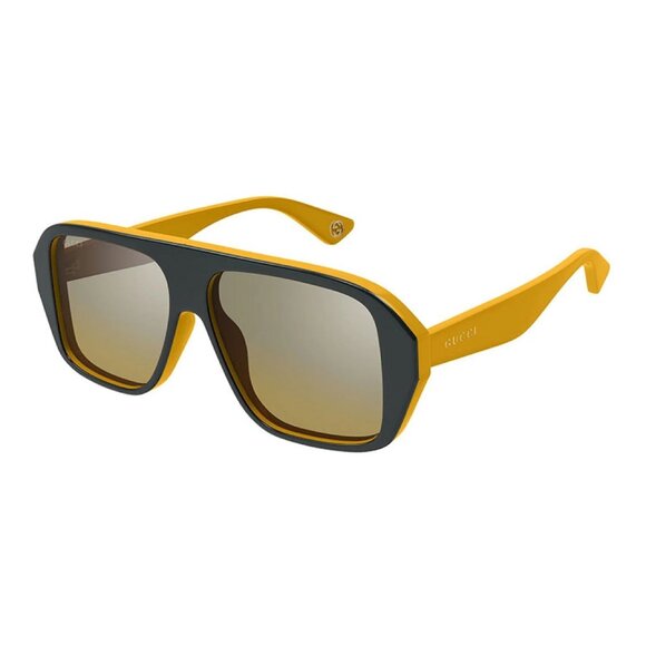 NEW GUCCI SUNGLASSES GRAY/BROWN MEN EYEWEAR GUCCI GG1615S 002 - Picture 1 of 3